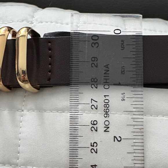 Vero Moda Dark Brown Belt 34” - Picture 6 of 9